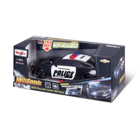 10-81236 Bburago Maisto - Chevrolet Camaro SS Police 2010 1:24 radiocomando