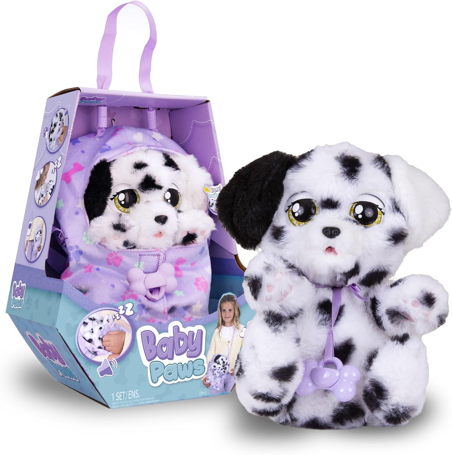917620 IMC  IMC TOYS BABY PAWS DALMATA 918276  Peluche interattivo