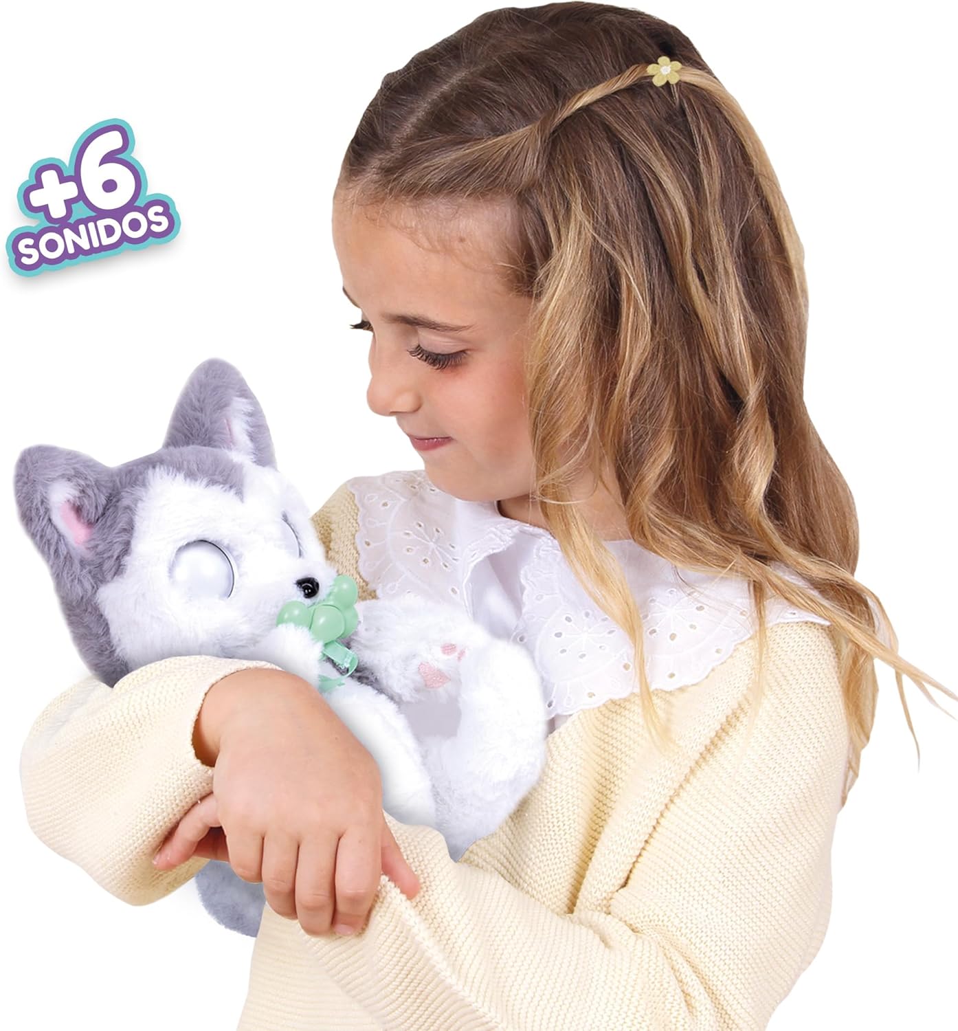 917620 IMC TOYS BABY PAWS HUSKY 917644  Peluche interattivo