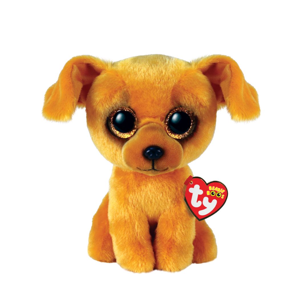 T36393 Ty - Beanie Boos - Peluche cane - Zuzu con occhi Glitter 15 cm