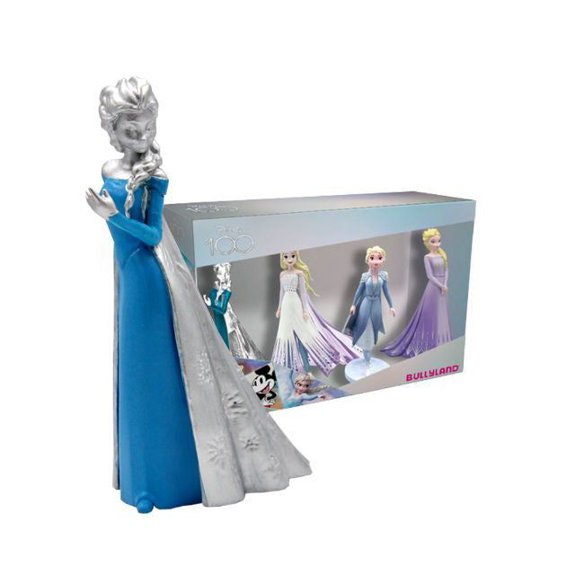 13415 Bullyland 13415 Set Platino Disney Frozen Anniversario 10 Anni Personaggi