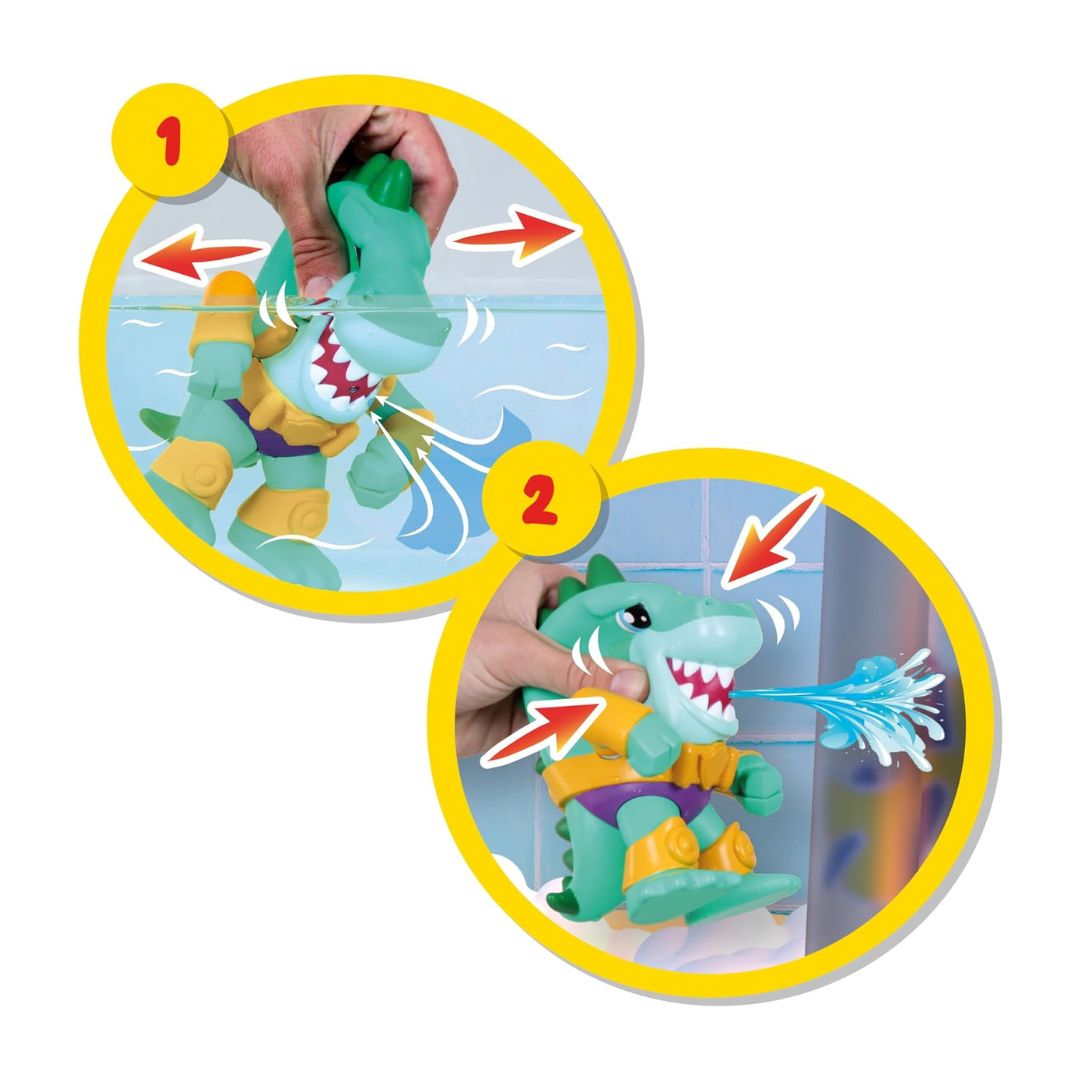 911819 IMC Toys Bloopies  Squalo Verde Giochi per il Bagnetto per Bambini