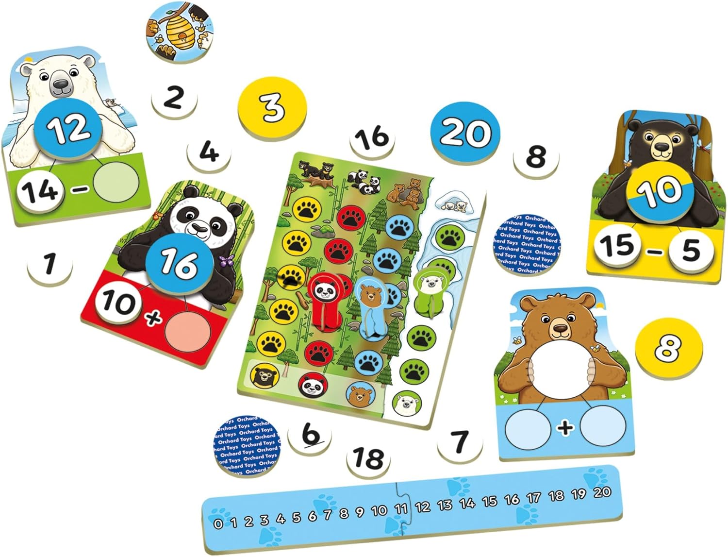 ORC0113IT - Orchard Toys - Orsi Numerici