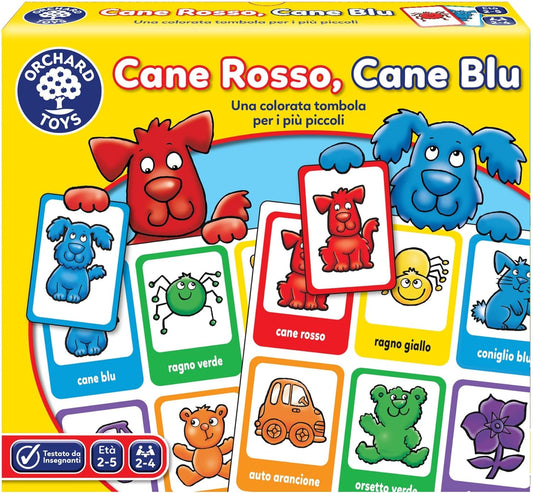 ORC0044IT - Orchard Toys - Cane Rosso, Cane Blu - Gioco educativo