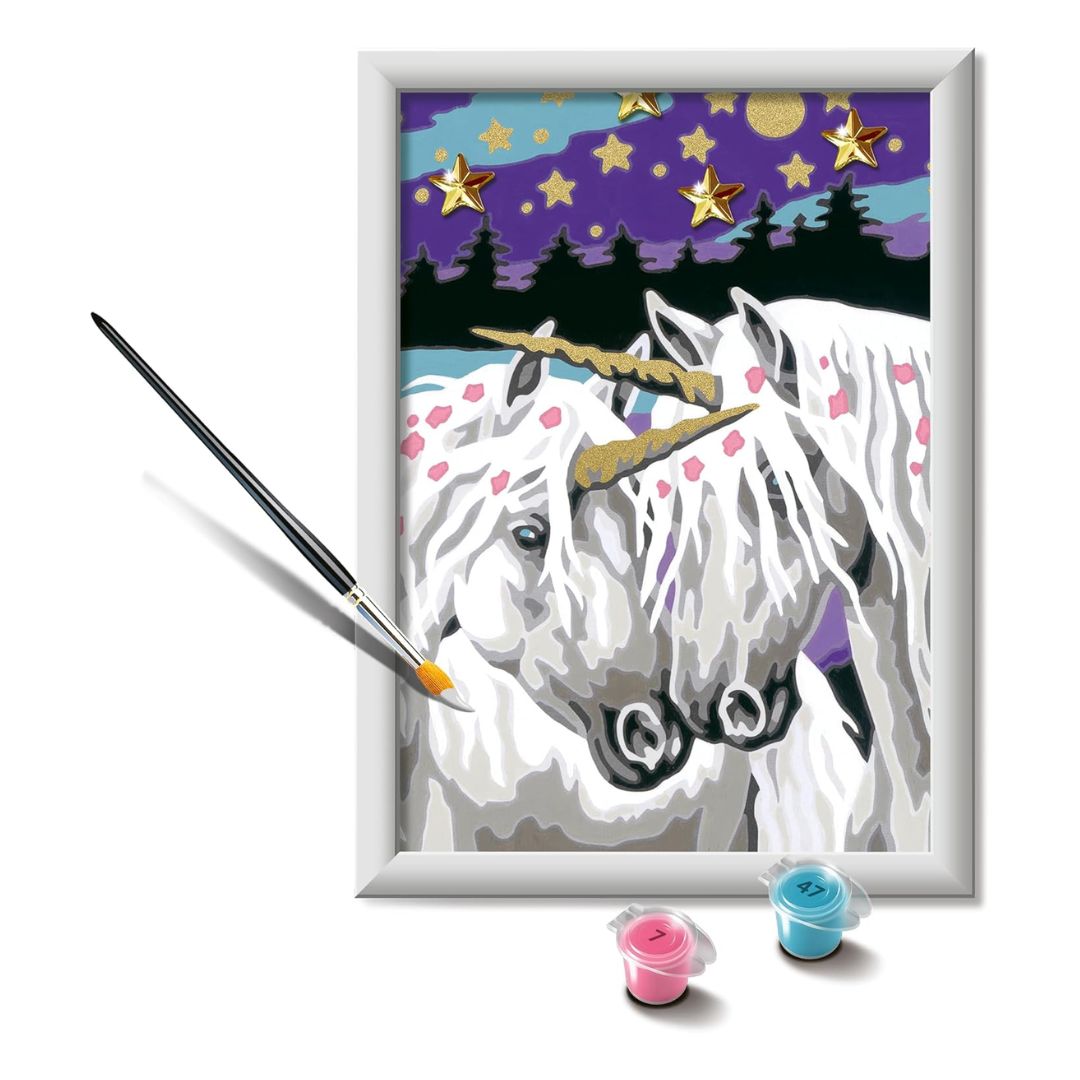 23710 Ravensburger: Creart - Unicorni innamorati - Serie E Classic