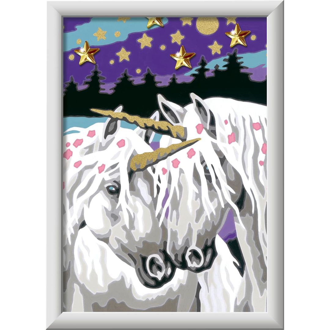 23710 Ravensburger: Creart - Unicorni innamorati - Serie E Classic