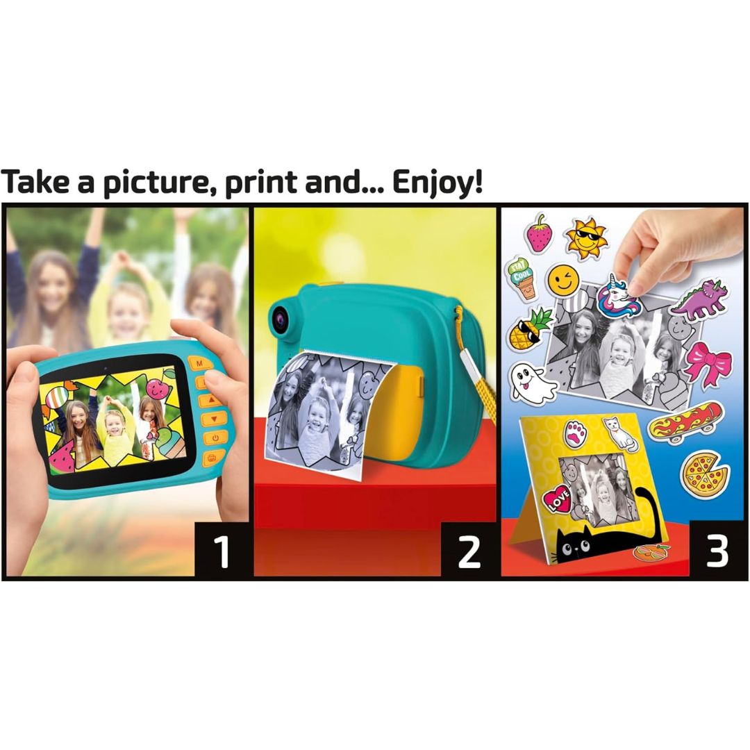 101047 Lisciani - Print Cam Hi-Tech - Macchina fotografica per bambini