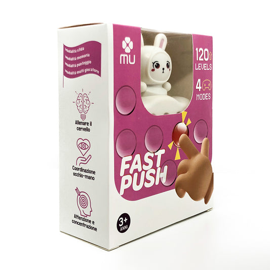 Fast Push Pop It Elettronico Gioco Antistress con 120 Livelli e 4 Modalità inter