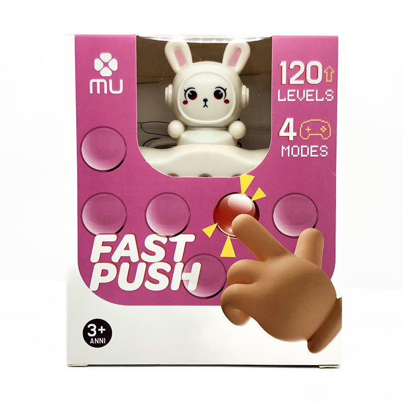Fast Push Pop It Elettronico Gioco Antistress con 120 Livelli e 4 Modalità inter