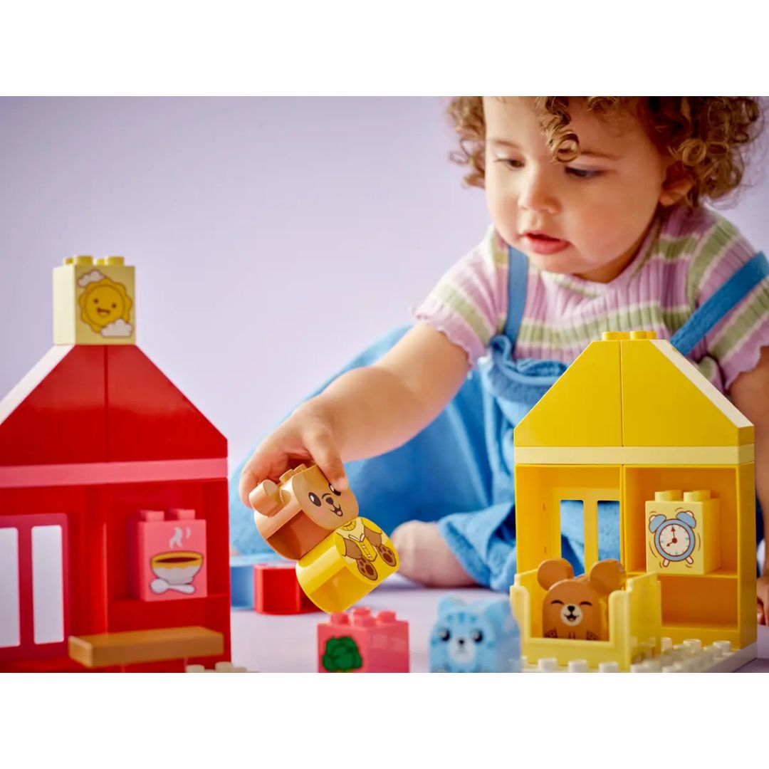 10414 LEGO Duplo My First - Attività quotidiane: mangiare e andare a letto
