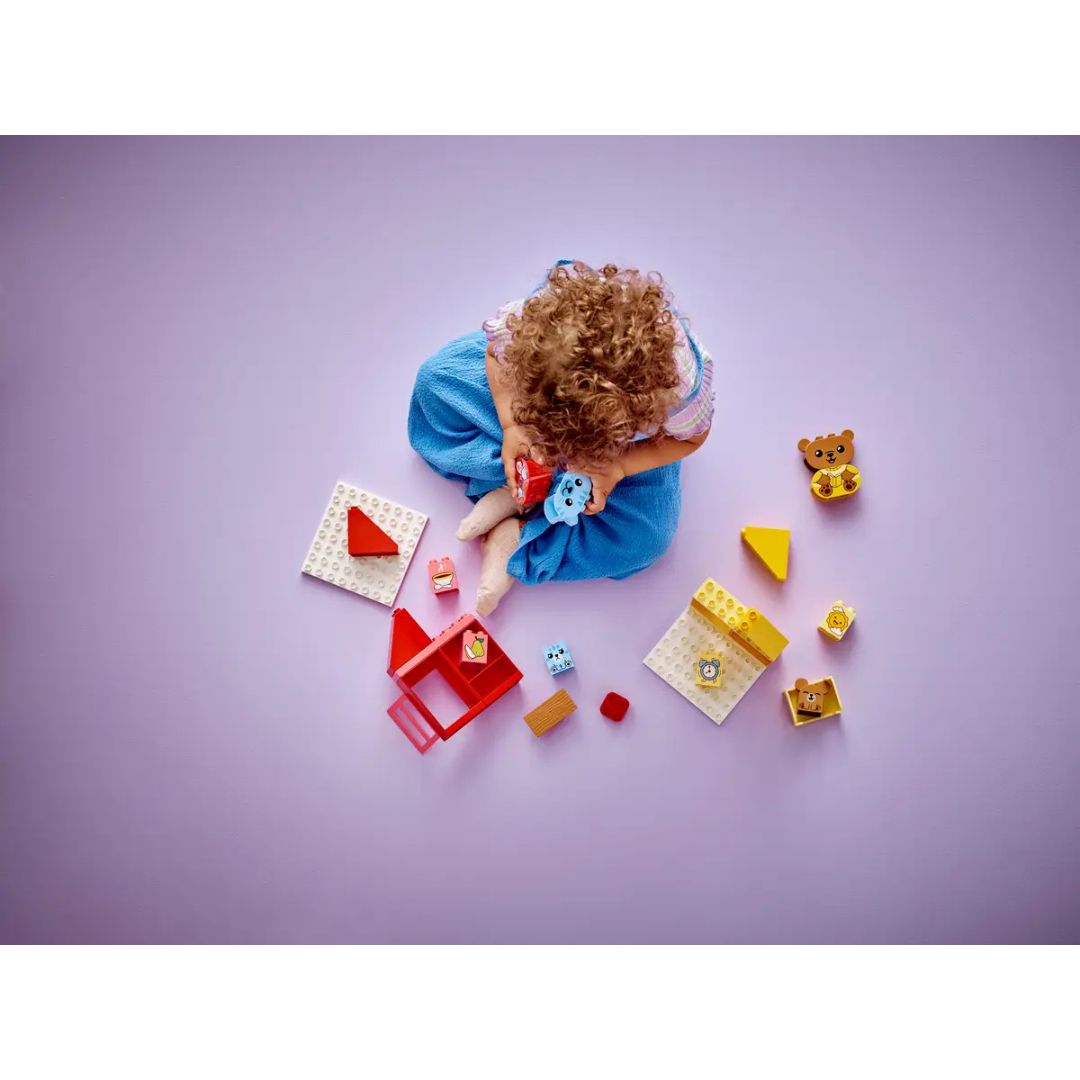 10414 LEGO Duplo My First - Attività quotidiane: mangiare e andare a letto