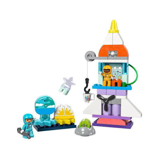 10422 LEGO Duplo - Avventura dello Space Shuttle 3 in 1