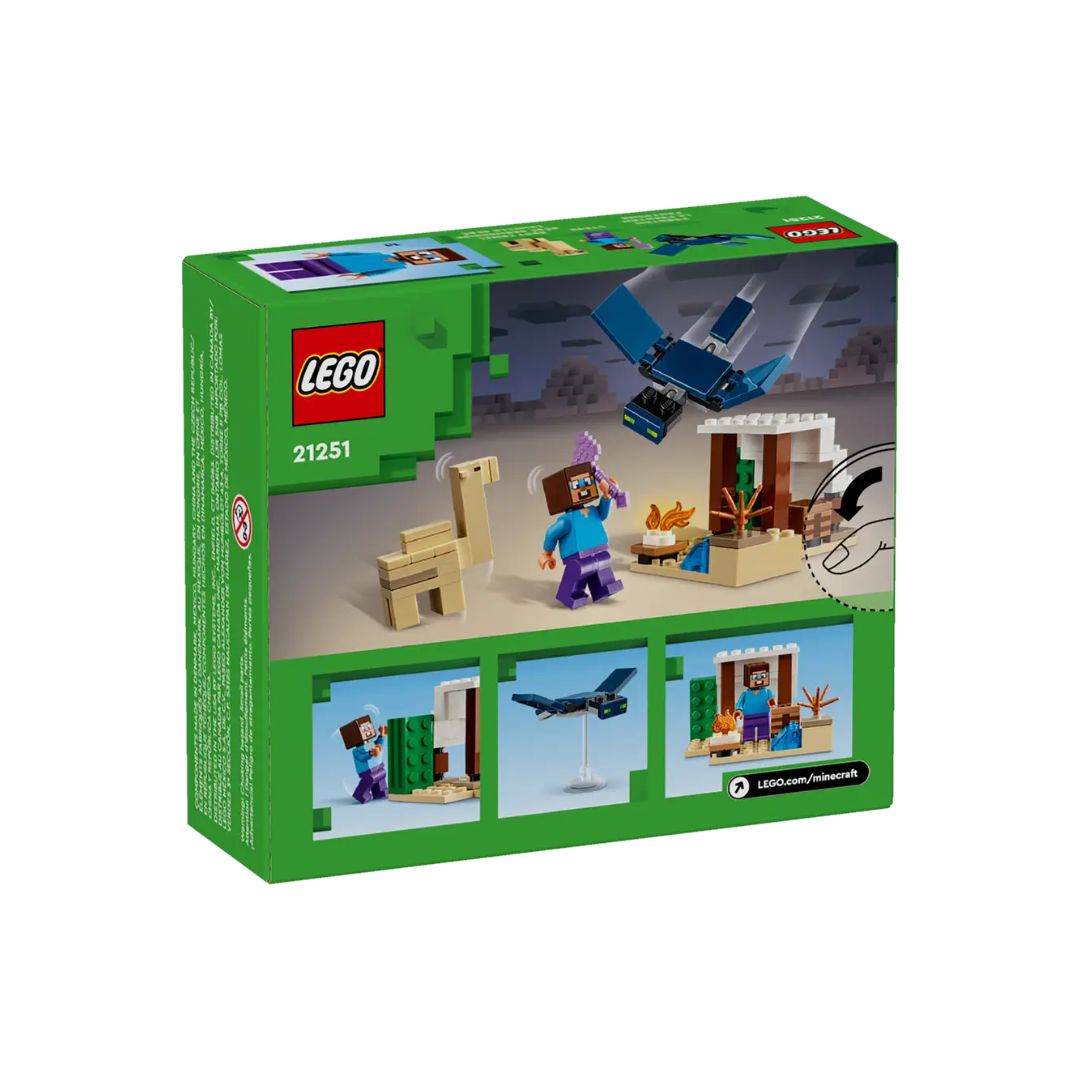21251 LEGO Minecraft - Spedizione di Steve nel deserto
