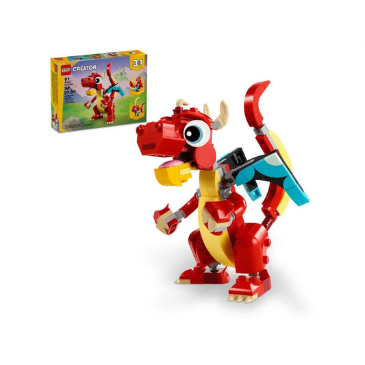 31145 LEGO Creator 3in1 - Drago rosso