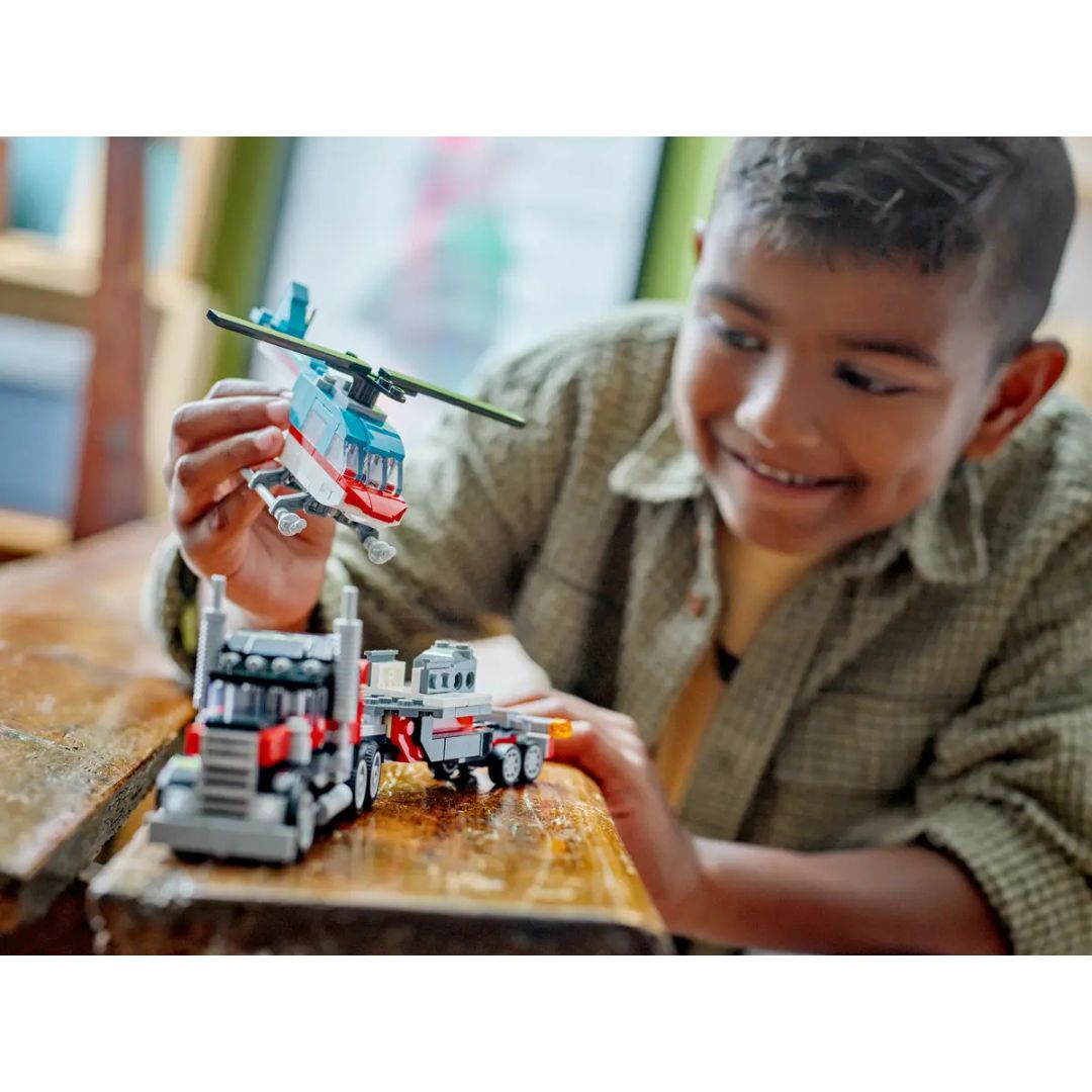 31146 LEGO Creator 3in1 - Autocarro con elicottero