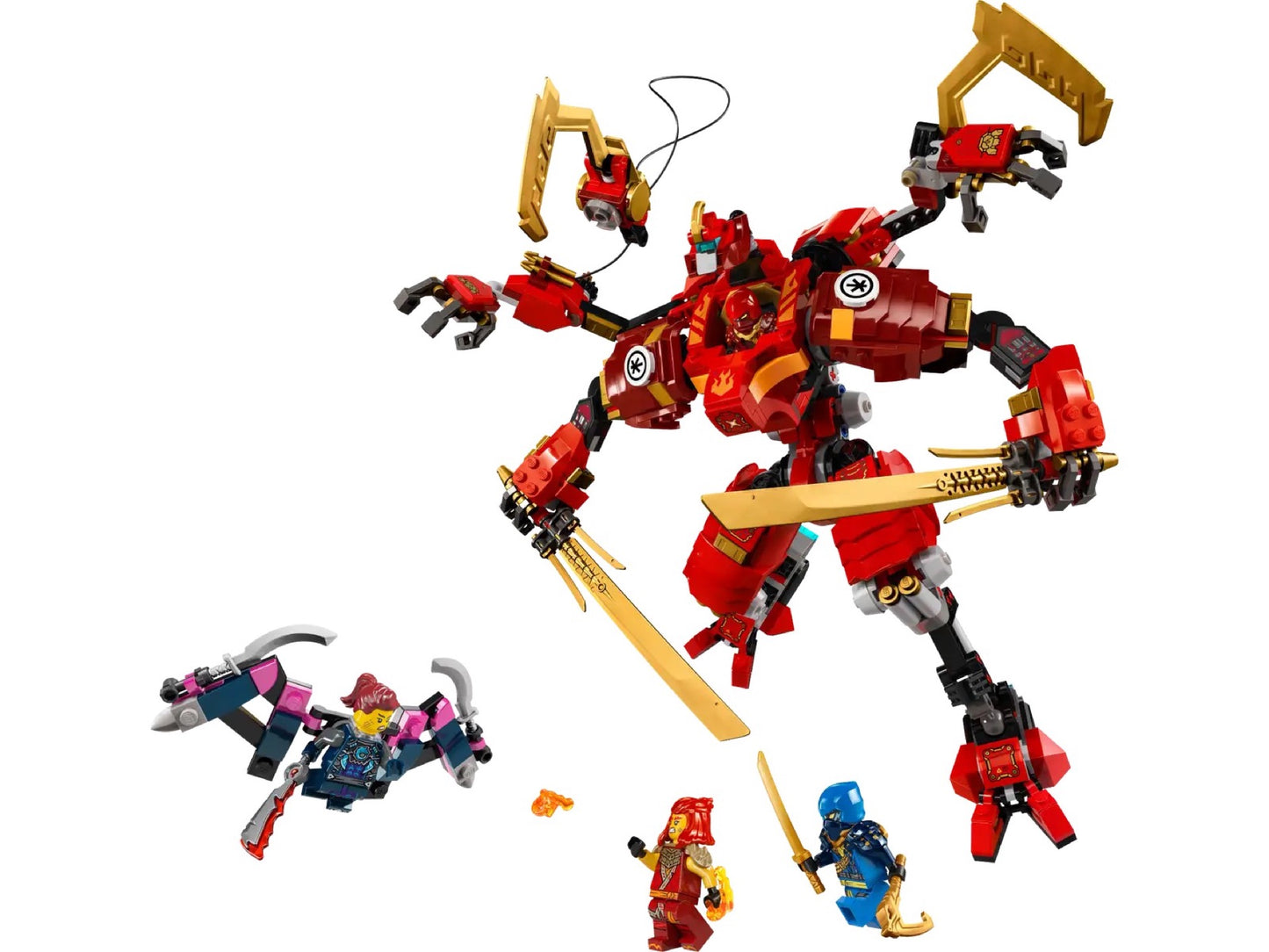 71812 LEGO Ninjago - Climber Mech ninja di Kai