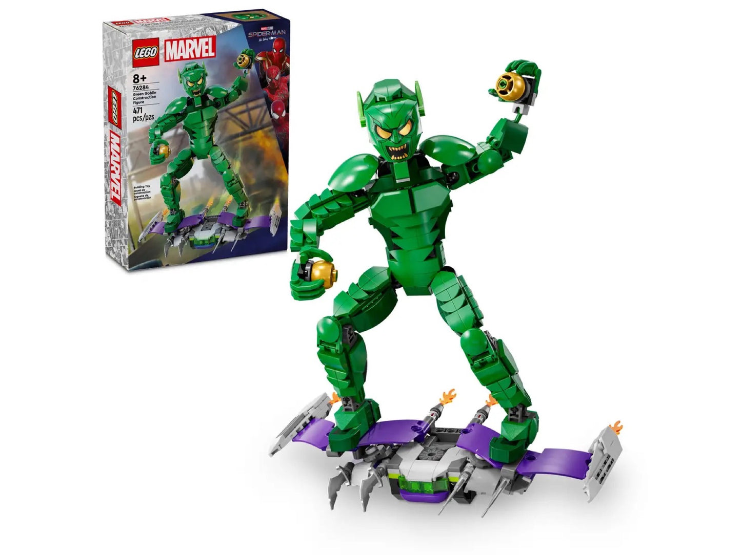 76284 LEGO Super Heroes Marvel Personaggio costruibile di Goblin