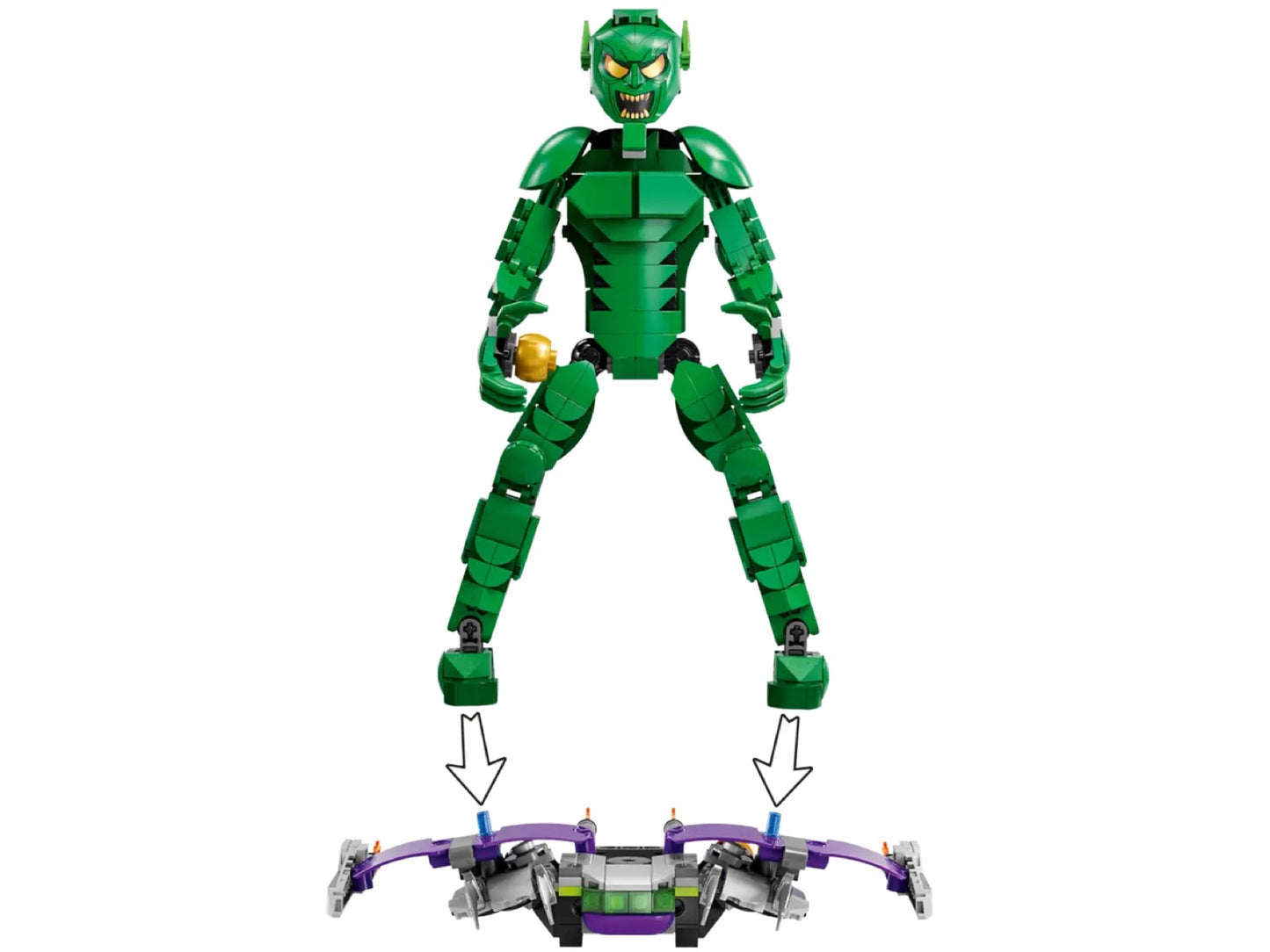 76284 LEGO Super Heroes Marvel Personaggio costruibile di Goblin