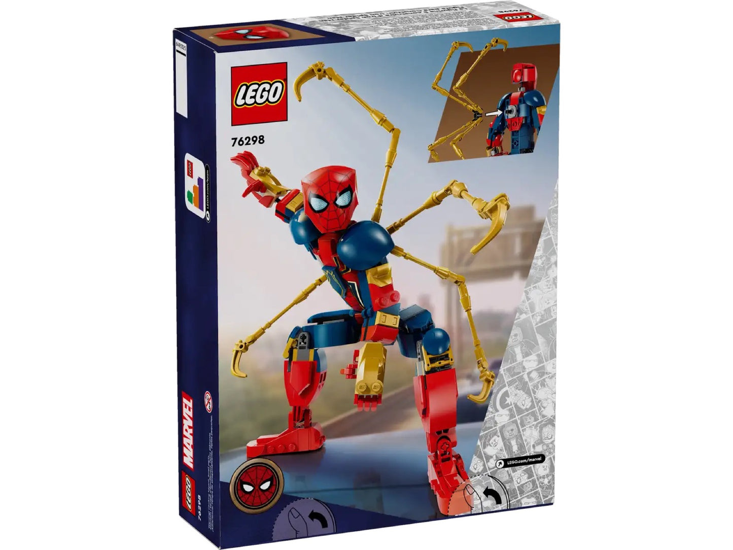 76298 LEGO Super Heroes Marvel Personaggio costruibile di Iron Spider-Man