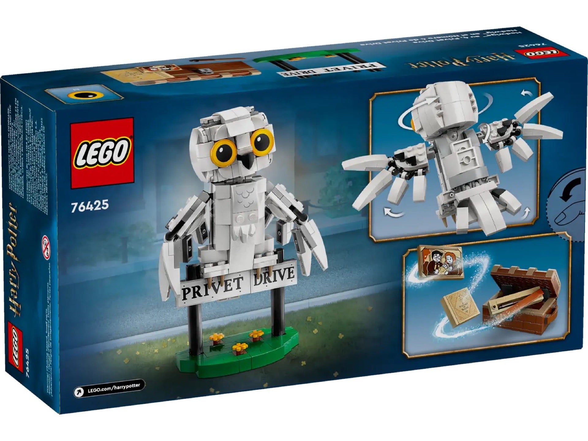 76425 LEGO Harry Potter Edvige al numero 4 di Privet Drive