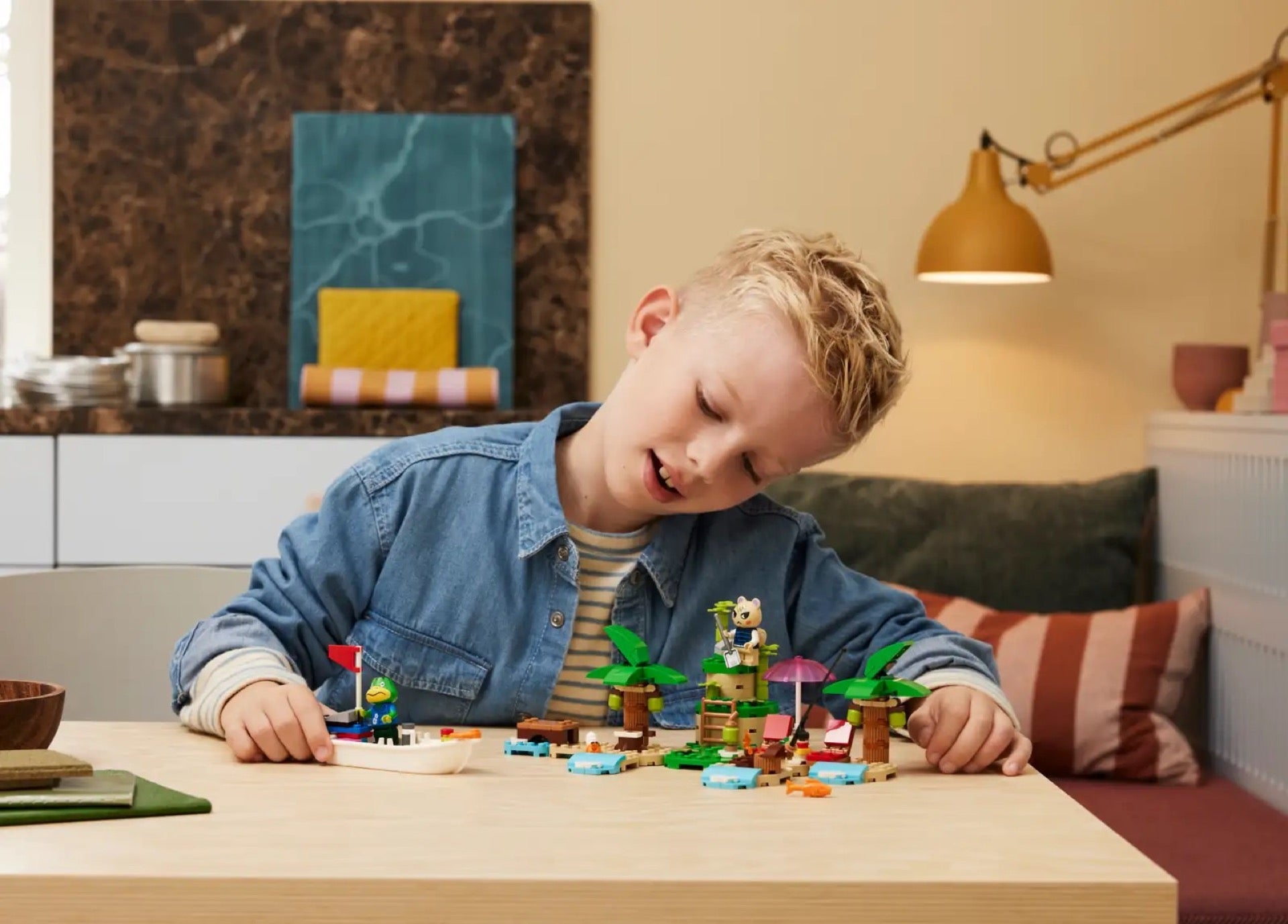 77048 LEGO Animal Crossing Tour in barca di Remo