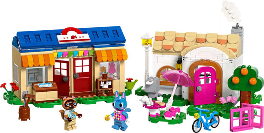 77050 LEGO Animal Crossing  Bottega di Nook e casa di Grinfia