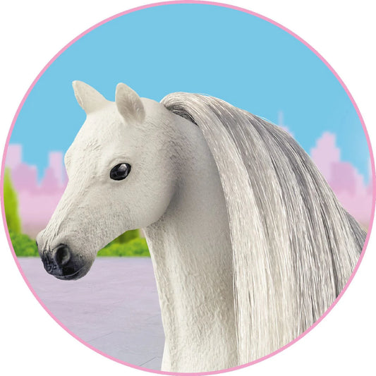 42652 Schleich Sofia's Beauties - Criniera e coda per cavalli - Grigie