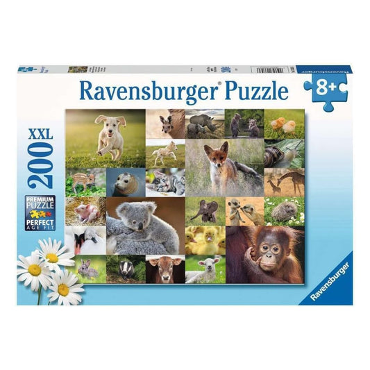 13353 Ravensburger - I cuccioli del mondo - Puzzle XXL - 200 pezzi