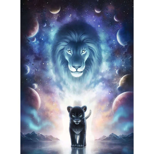 12949 Ravensburger Puzzle - Sogna in grande, Leone! - Puzzle XXL - 300 pezzi