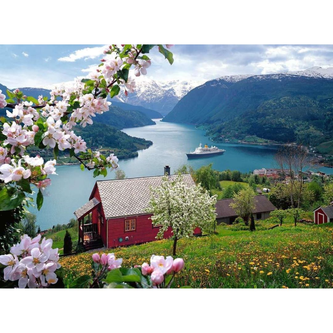 15006 Ravensburger - Idilio scandinavo - Puzzle 500 pezzi