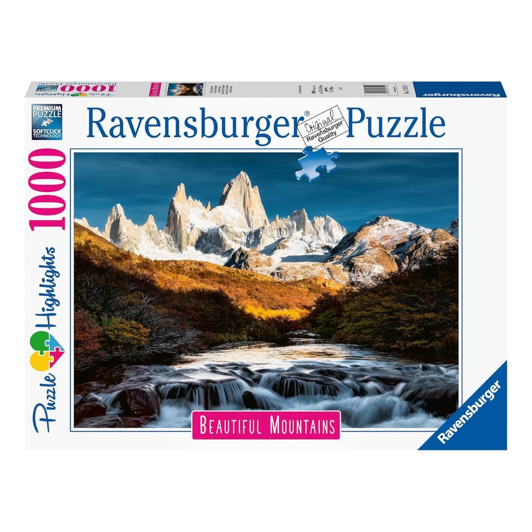 00253 Ravensburger - Monte Fitz Roy, Patagonia - Puzzle 1000 pezzi