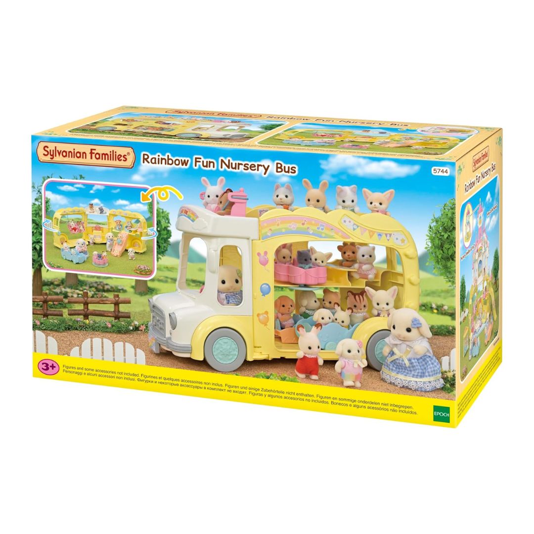 5744 Sylvanian Families - Il AutoBus Arcobaleno Sole