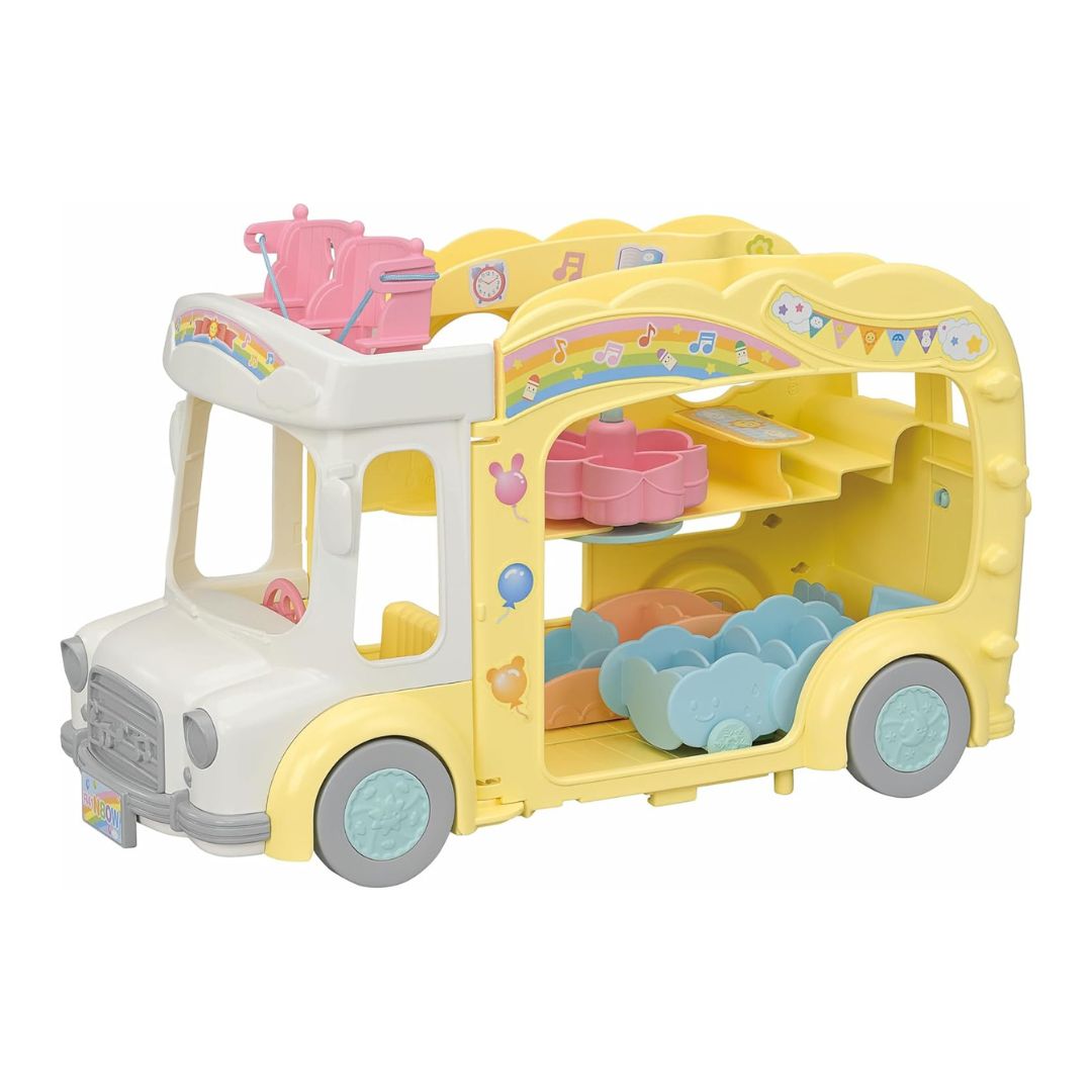 5744 Sylvanian Families - Il AutoBus Arcobaleno Sole