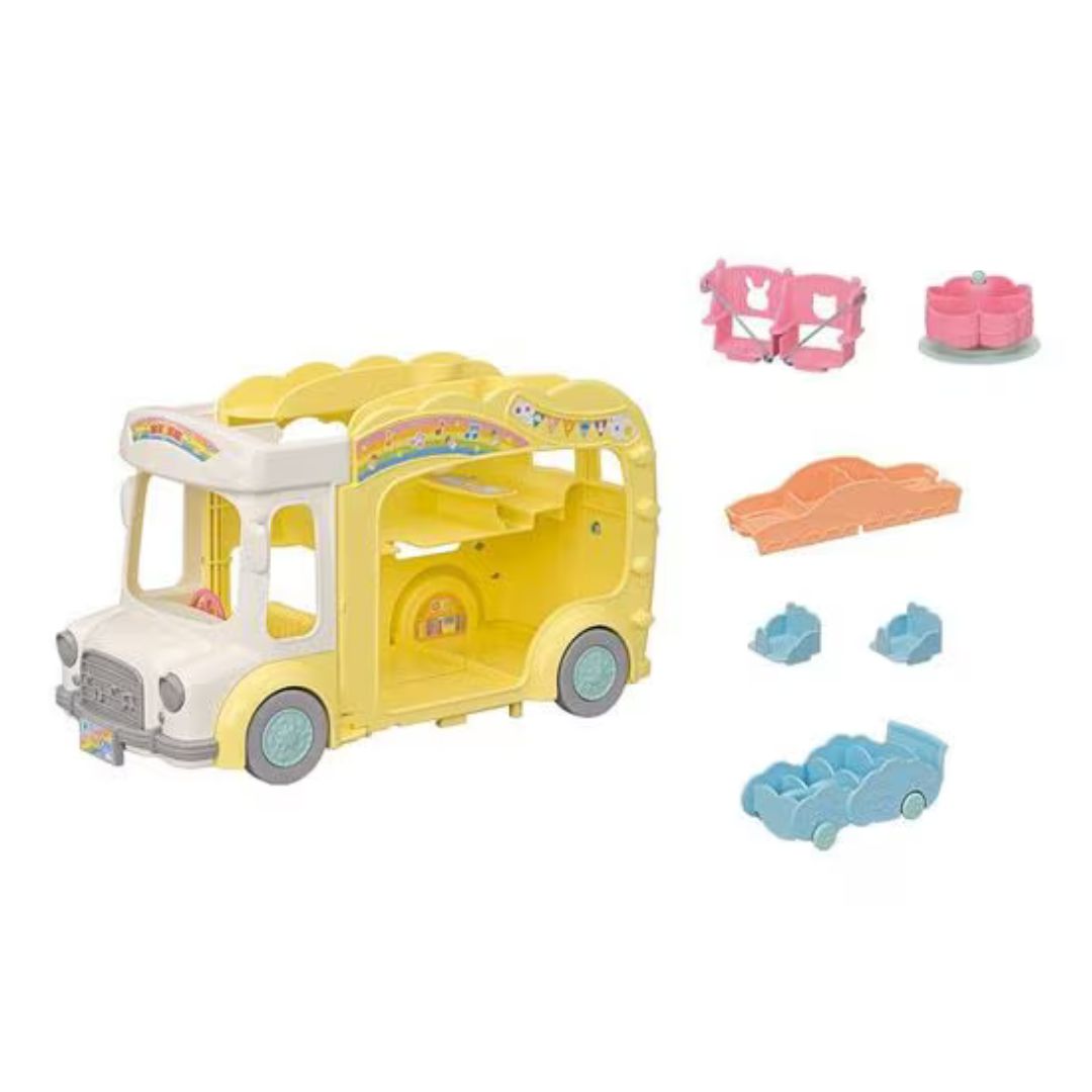 5744 Sylvanian Families - Il AutoBus Arcobaleno Sole