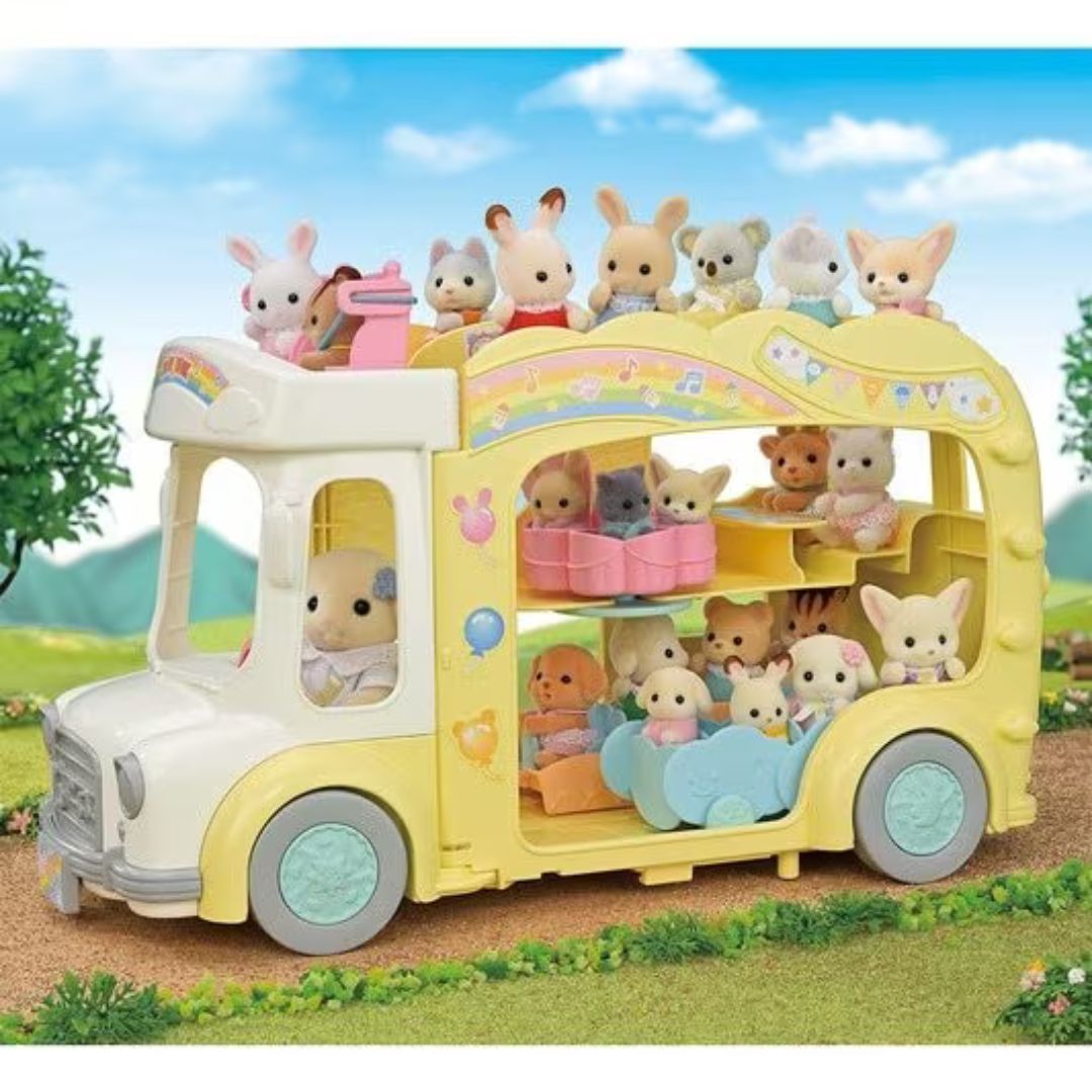5744 Sylvanian Families - Il AutoBus Arcobaleno Sole