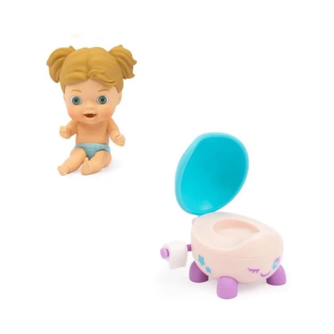 Giochi preziosi - Cicciobello: Amicicci Potty Playset - Nora o James