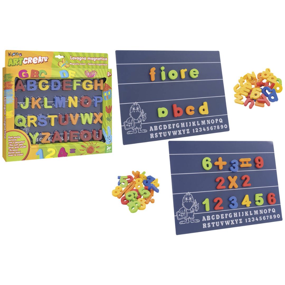 30434  Globo Lavagna Magnetica  con Lettere o Numeri.Gioco Educativo per bambini