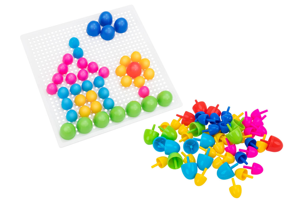 41481Vitamina G Chiodini Grandi e Medi Gioco Educativo Bambini Creativo e sicuro