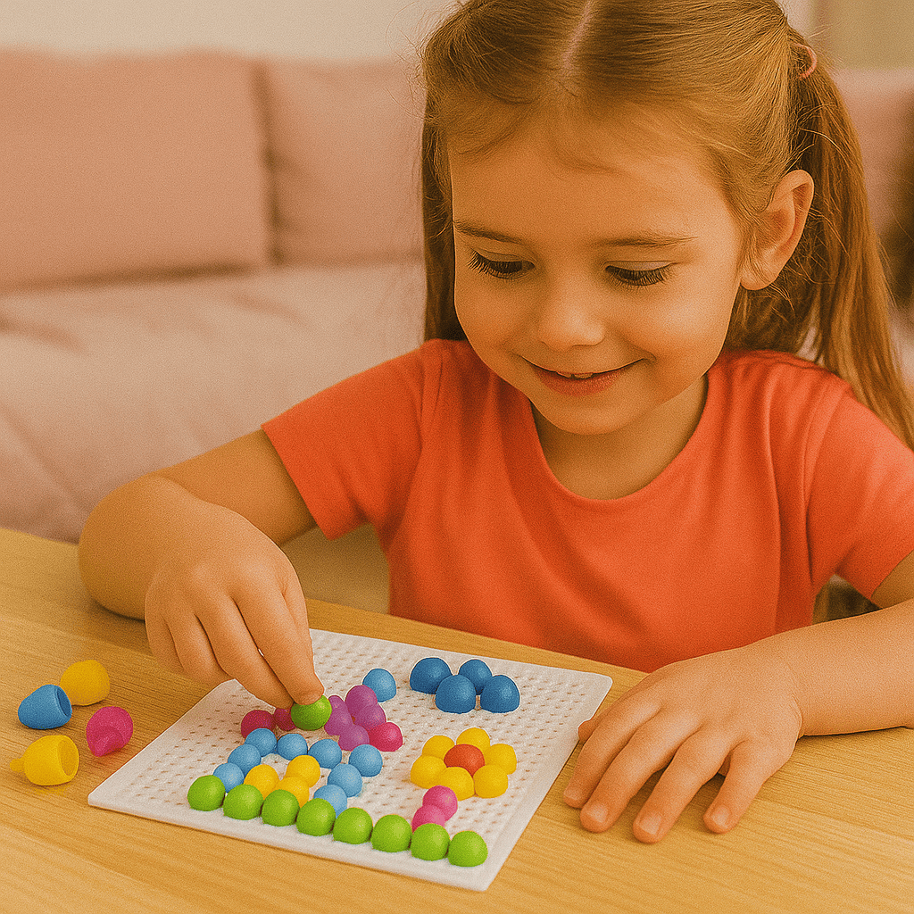 41481Vitamina G Chiodini Grandi e Medi Gioco Educativo Bambini Creativo e sicuro