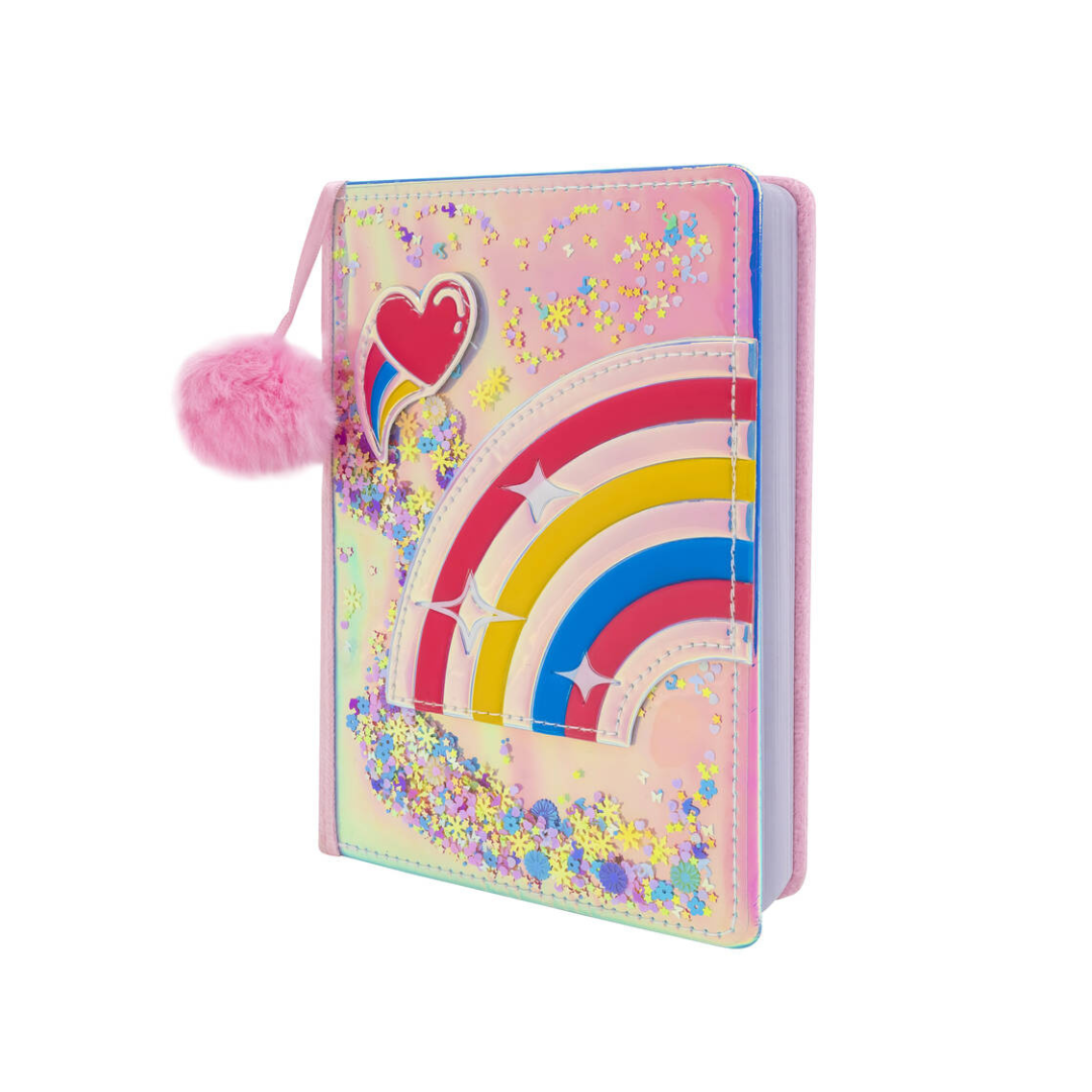 42360 WToy - Diario Fantasy con lustrini e pon pon