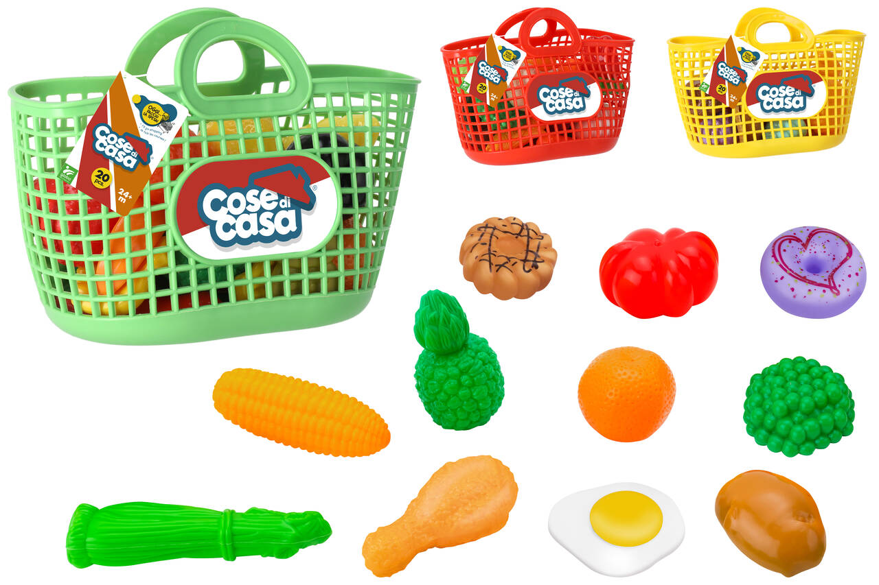 42303 Cose di Casa Globo  - Borsa  spesa Alimenti 20 pezzi