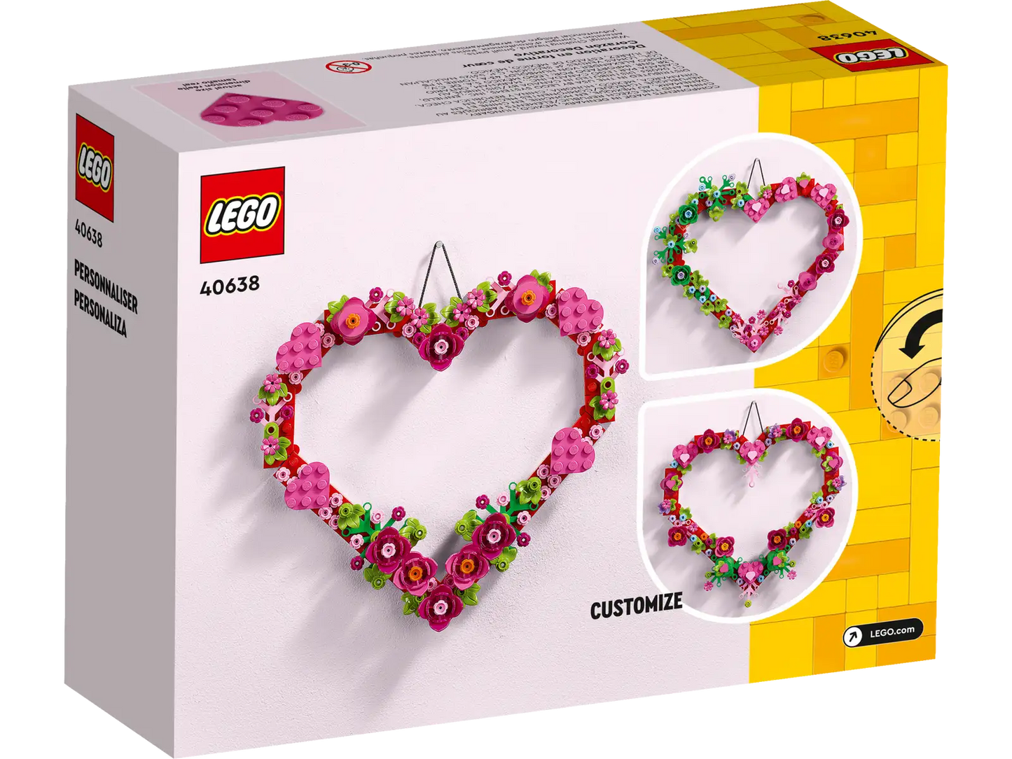 40638 Lego Cuore ornamentale