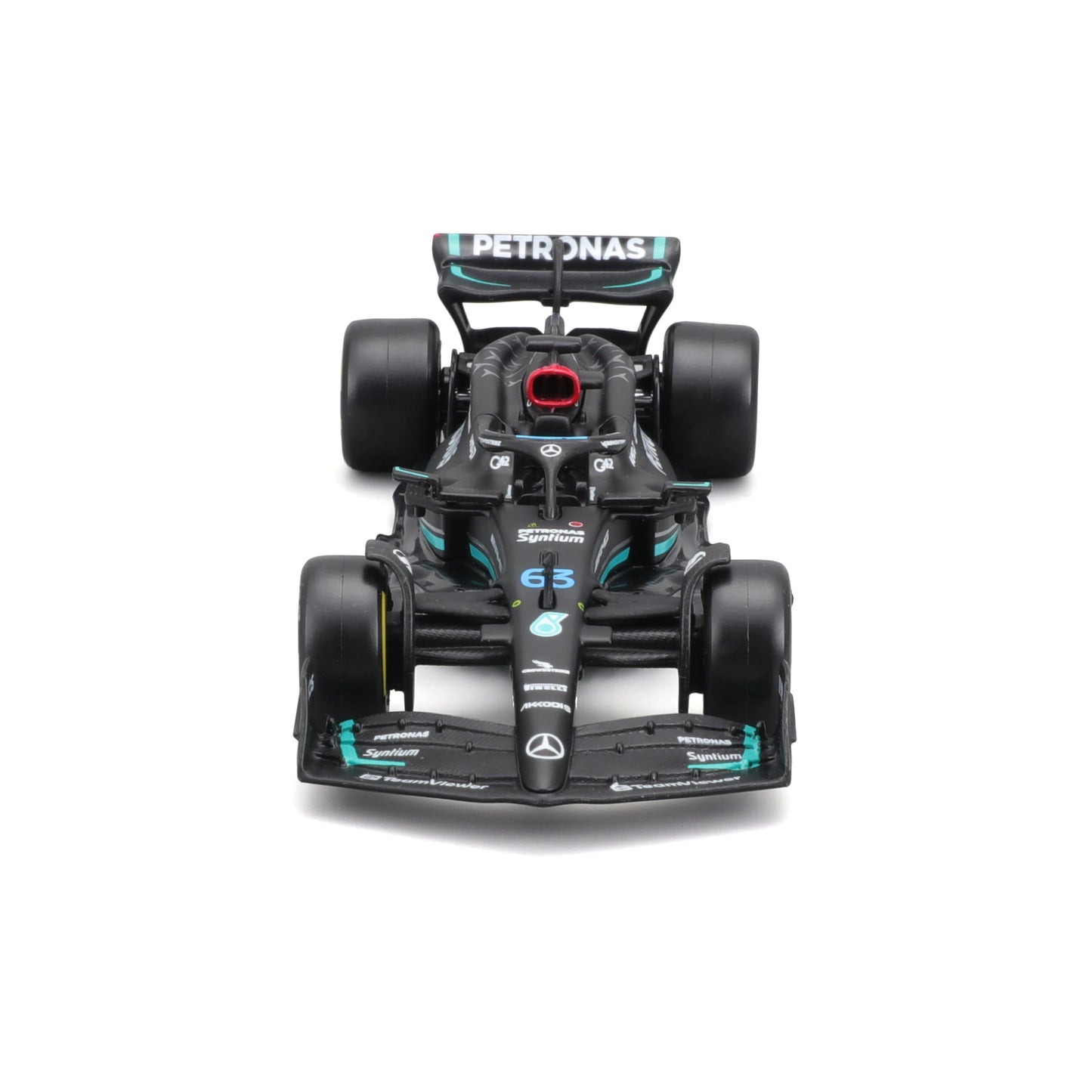 18-01596 Bburago Race - Mercedes AMG F1 W14 E Performance #63 - Scala 1:43