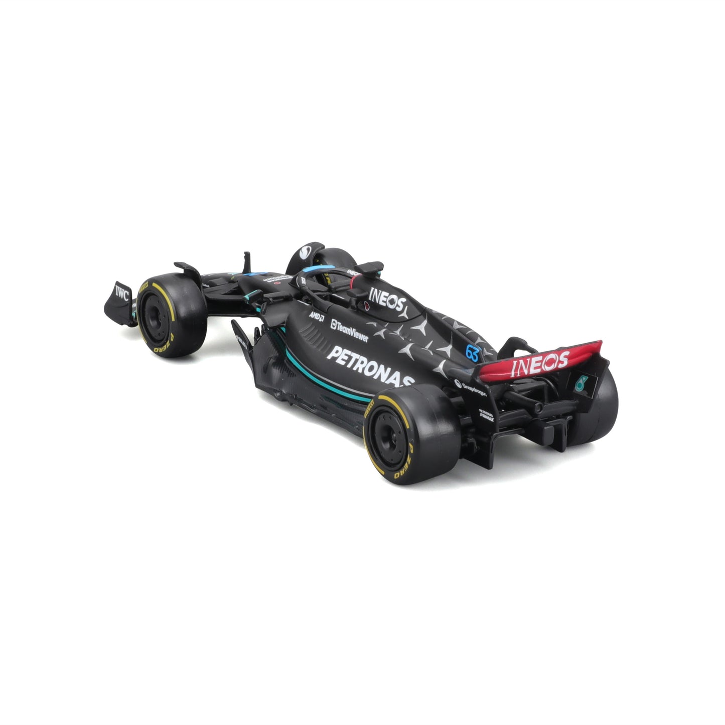 18-01596 Bburago Race - Mercedes AMG F1 W14 E Performance #63 - Scala 1:43