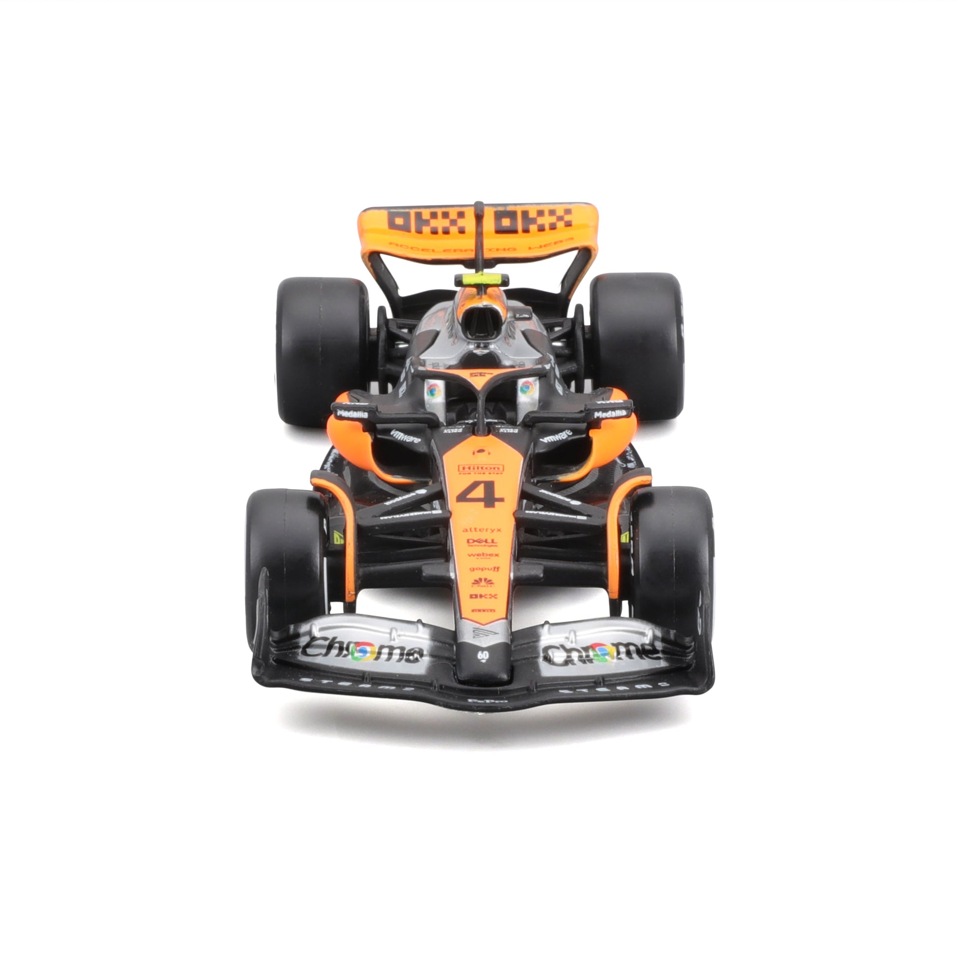 18-38087 Bburago Race - McLaren MCL60 (2023) - #4 (Norris)