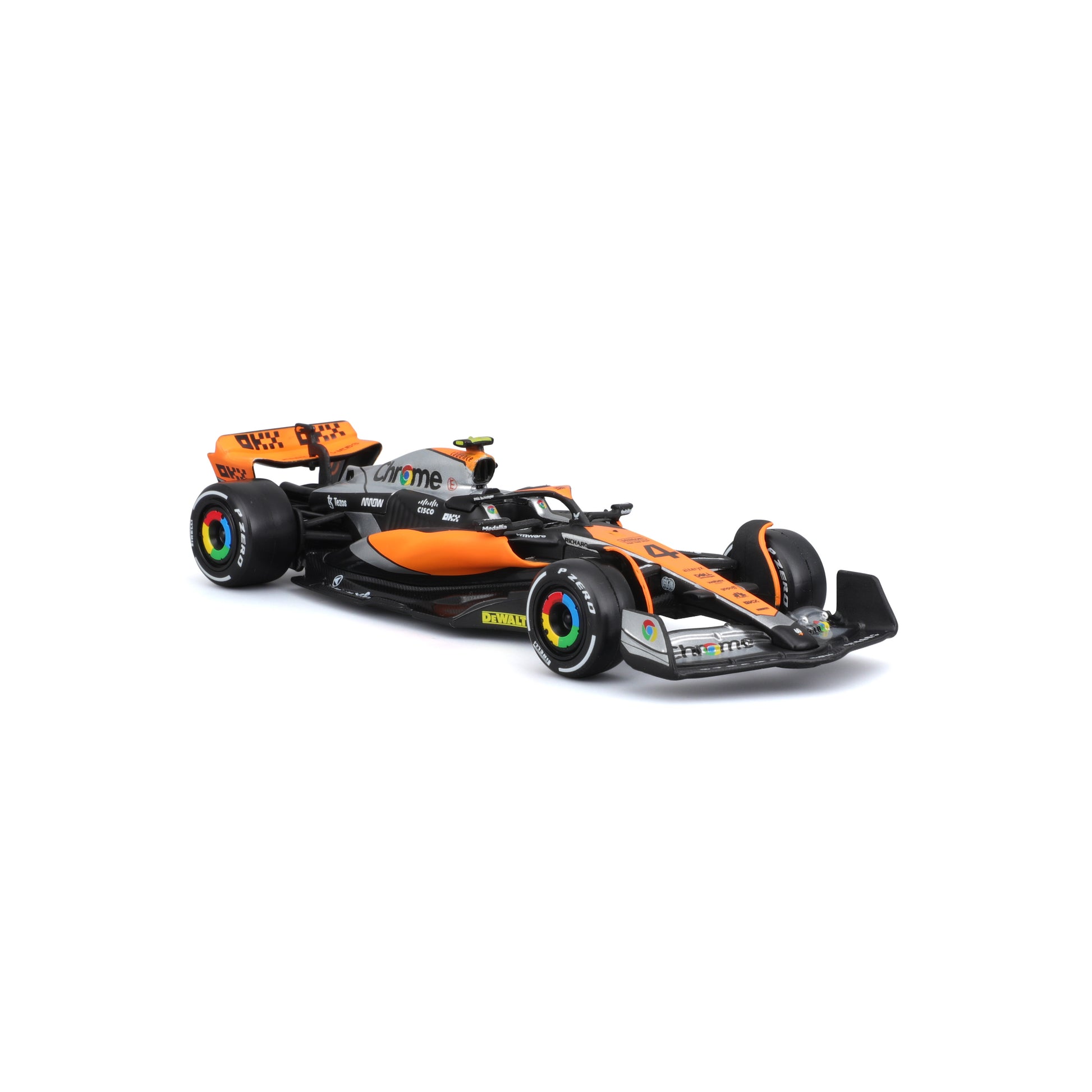 18-38087 Bburago Race - McLaren MCL60 (2023) - #4 (Norris)