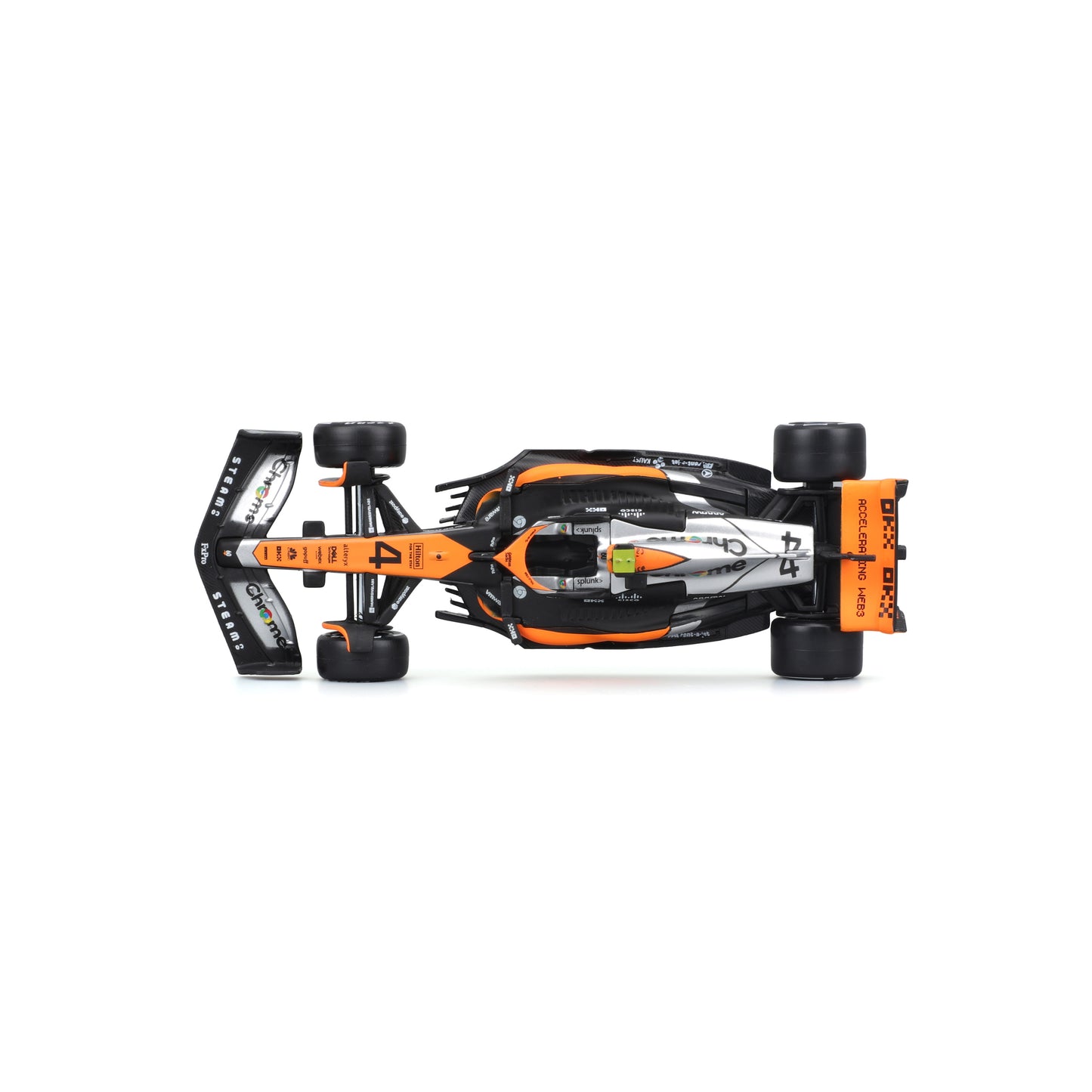 18-38087 Bburago Race - McLaren MCL60 (2023) - #4 (Norris)