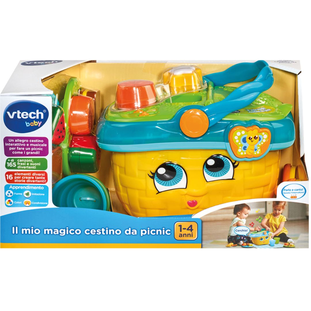 80-603669-007 VTech - Il mio magico cestino da picnic