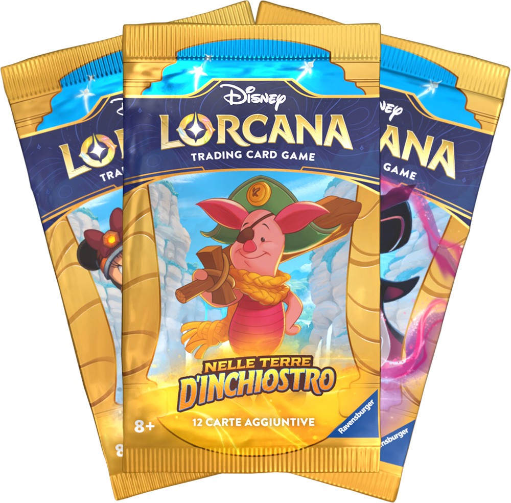 Ravensburger Disney Lorcana Nelle Terre d’Inchiostro Carte  collezionabili