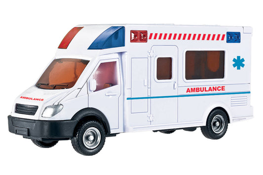 38461 Globo  - Furgone a frizione - Polizia, Ambulanza, Pompieri